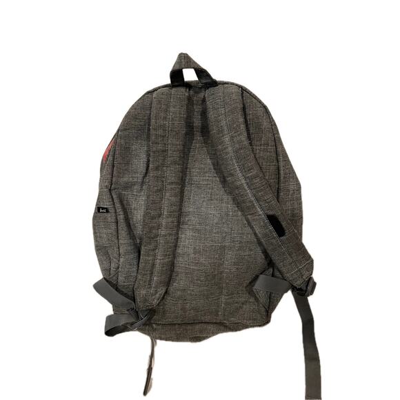 Herschel Gray Red Stripe Backpack - Picture 3 of 3